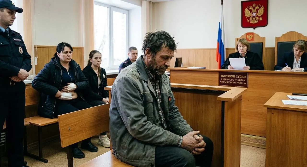 Мужчина в состоянии алкогольного опьянения ранил сожительницу и её сестру двумя ножами; обе получили лёгкий вред, мировой судья назначил 100 часов обязательных работ.
