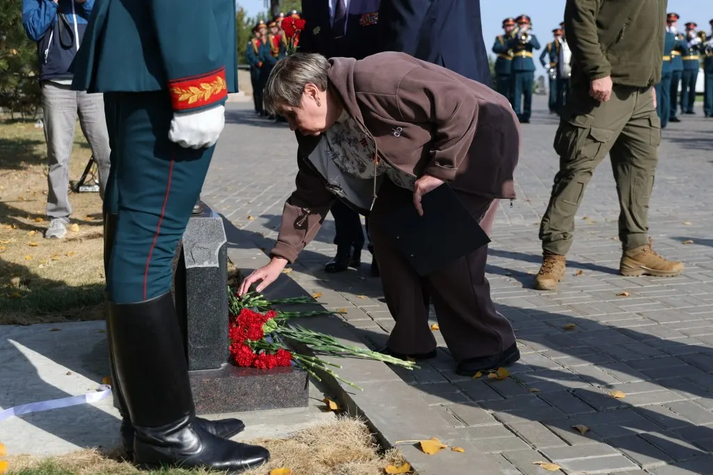 Установлен памятник труженикам Сталинградской битвы в Пермском крае — 4 232 жителя Молотовской области погибли, умерли от ран или пропали без вести.