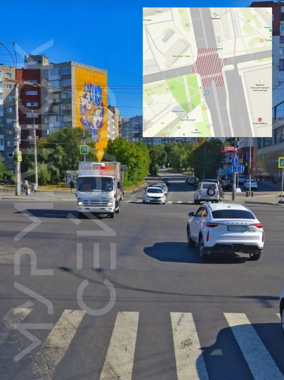 На перекрёстке Беринга и Баумана запланированы дорожные работы, которые могут вызвать задержки в движении, особенно в дневное время.