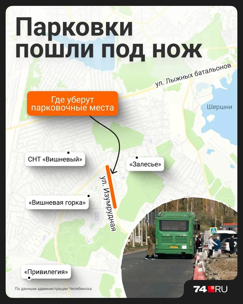 Начался ремонт на Изумрудной: планируется заменить парковку пешеходной зоной, тротуаром и газоном; жители требуют сохранить доступ к магазинам и услугам.