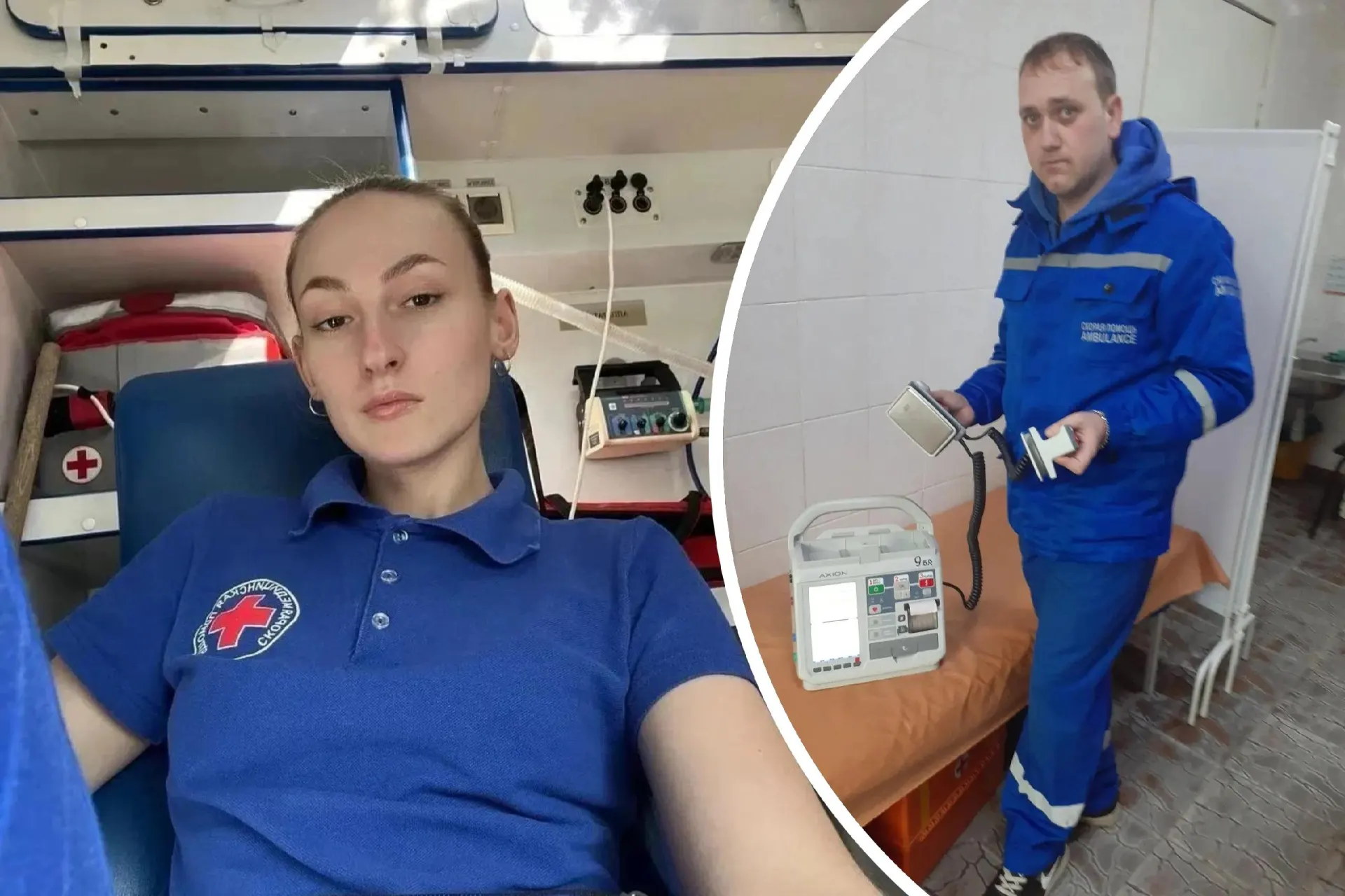 Мужчину спустили на носилках с пятого этажа без лифта; женщина выразила благодарность оперативной бригаде.